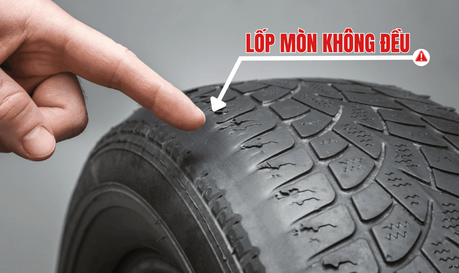 Lốp Mòn Không Đều – Dấu Hiệu Cảnh Báo Không Nên Bỏ Qua